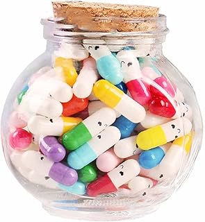 Messages en capsule dans une bouteille - cadeaux mignons pour petit ami/petite amie