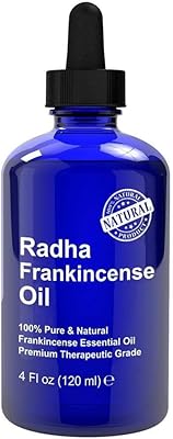 Huile essentielle d'encens radha beauty 4 oz pure et naturelle