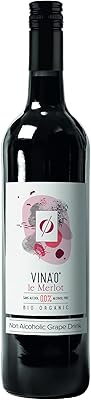 Vin biologique sans alcool vina0 le merlot - 750 ml