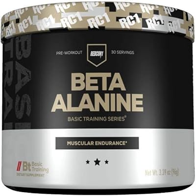 Redcon1 - bêta alanine - entraînement de base - 30 portions, augmente l'endurance