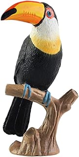 Toyandona toucan sur un tronc statue résine oiseau figurine modèle jouet fée jardin miniature bonsaï plante pot artisanat petite décoration de paysage. Le discount haut de gamme, c'est possible avec Diaytar