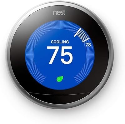 Nest learning thermostat 3e génération pro, fonctionne avec amazon alexa