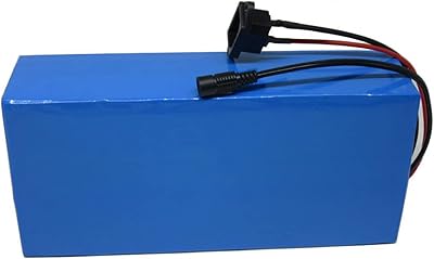 Batterie lithium-ion ljxiioo 1000w 48v, 13s 6p 48v 15ah, prise dc