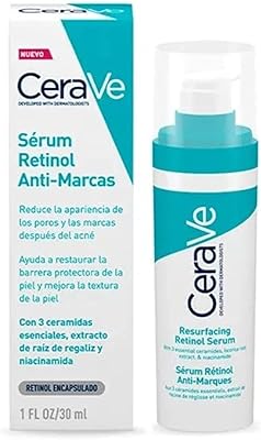 Sérum resurfaçant au rétinol cerave avec céramides et niacinamide pour peaux à imperfections