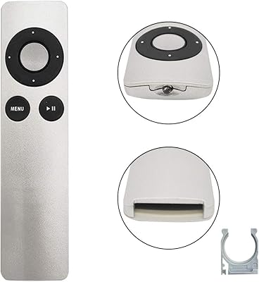 Télécommande de remplacement pour apple tv mc377ll/a 4ème génération, a1294 a1218/ma711 a1378/mc572 a1427/md199