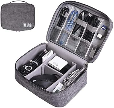 Sac organisateur de câbles électroniques de voyage, organisateur d'accessoires électroniques, sac à outils
