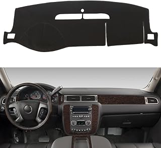 Housse de tableau de bord han lanka pour chevrolet suburban tahoe 2007-2014 avalanche