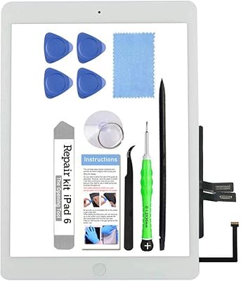 Kit de réparation d'écran de remplacement pour ipad 6 (6ème génération 2018) a1893