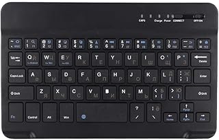 Clavier usb avec anglais russe clavier d'ordinateur sans fil fin rechargeable de 7