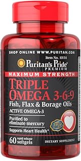 Proteins pride omega trio 3-6-9 avec huile de poisson et huiles de bourrache
