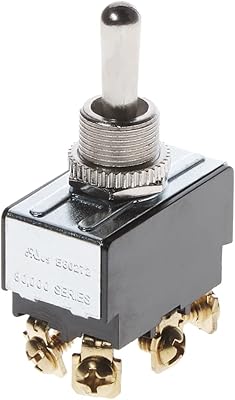 Interrupteur à bascule électrique robuste gardner bender gsw-16, dpdt, marche (arrêt), ac 20/125