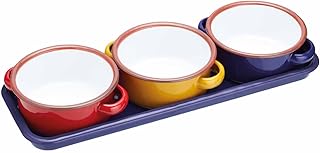 Coffret de trempettes en émail world of flavors, lot de trois, 11 cm/350