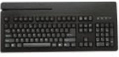 Clavier kpos versa idka-234112b avec lecteur magstrip, pistes 1 et 2, usb, noir