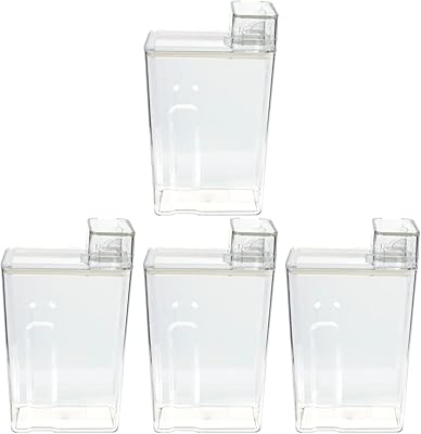 Distributeur de détergent à lessive, distributeur de savon à lessive 4 pièces