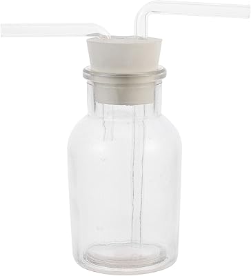 1 flacons de lavage de gaz pour expériences chimiques - flacons de lavage