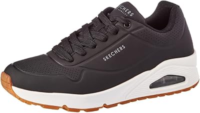 Skechers uno baskets basses pour hommes, noir, taille unique