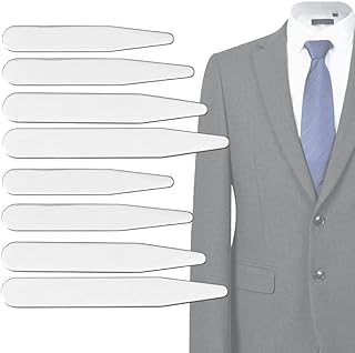 Supports de col de chemise pour hommes, 8 pièces supports de col