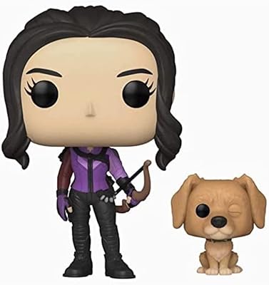 Funko pop & buddy : hawkeye movie - figurine kate bishop avec chien