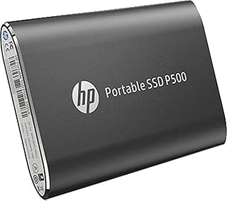 Ssd externe portable hp p500 1 to avec port usb type-c, noir, 1f5p4aa#abb