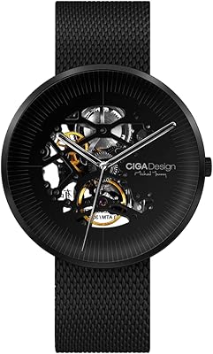Montre mécanique automatique pour hommes my series, boîtier étanche en acier inoxydable, titane