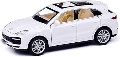 Voiture moulée sous pression porsche cayenne turbo suv 1:32, modèle de voiture