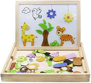 Jouets en bois jouets en bois magnétiques pour enfants 109 pièces jouets éducatifs