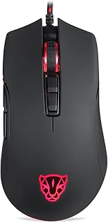 Souris de jeu filaire usb rvb v70, conception ergonomique, 8 vitesses réglables, dpi