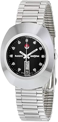 Montre rado distar automatique pour homme à cadran noir r12408613