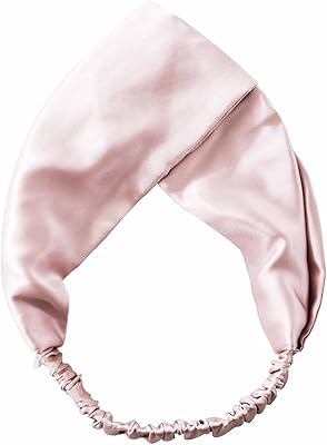 Zima silk 100 % soie de mûrier bandeau élastique torsadé accessoire pour cheveux