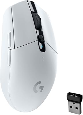 Souris sans fil logitech g305 lightspeed compatible avec pc et ordinateur