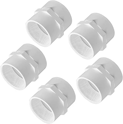 Raccords de tuyaux en pvc veetfil 5 pièces 1-1 2 pouce npt