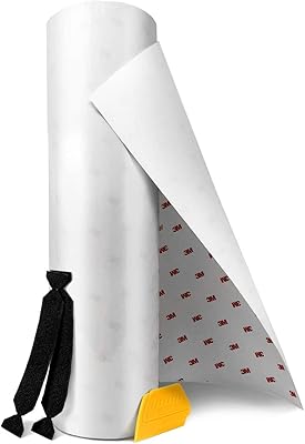 Film vinyle de protection de peinture transparent 3m de 12" de large, choisissez votre taille, matériel compris (12" x 6"). Diaytar : Connectez-vous aux meilleures offres