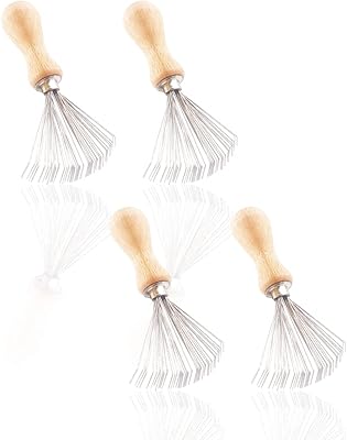 Peigne nettoyant pour brosse à cheveux paquet de 4 nettoyants dissolvant saleté tous