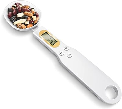 Balance de cuillère numérique, mesure de cuillère de cuisine électronique 500g/0.1g, balance