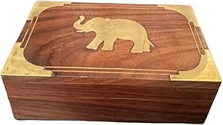 Boîte à bijoux en bois faite la main asywood pour femme organisateur