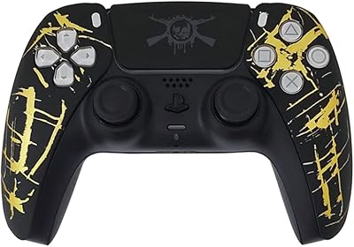 Contrôleur de jeu dual sense personnalisé craft pour ps5 - skull white