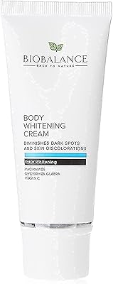 Crème blanchissante pour le corps bio balance, 60 ml