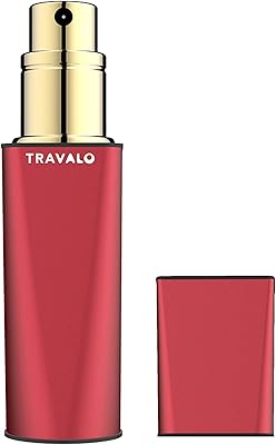 Spray de parfum travalo obscura - rouge pour unisexe - vaporisateur rechargeable