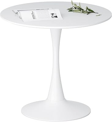 Table de salle à manger ronde moderne linstock, 31,5" table de salle à