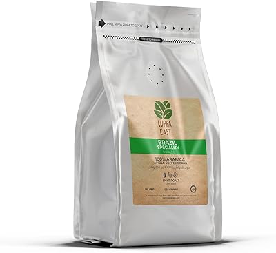 Café arabica de spécialité en grains de cuba est du brésil, torréfaction légère