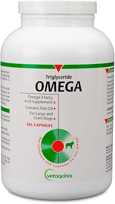 Capsules de supplément de triglycéride phytoquinol pour chien, grandes et jumbo - couleur