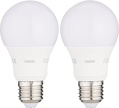 Ampoule led osram value classics a (8,5 watts), blanc chaud - paquet
