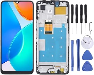 Écran lcd de remplacement huawei pour honor x6, assemblage complet avec cadre