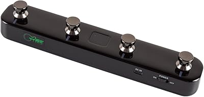 Contrôleur de pédale sans fil gtrs, changement de préréglage, boucle, batterie, avec tap