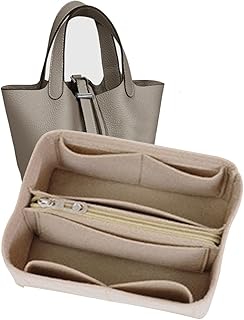 Hermes picotin bag organizer 18 bags organizer avec fermeture éclair et couvercle matelassé 1008 kaki - ps. Diaytar : Connectez-vous aux meilleures offres