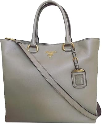 Sac à bandoulière prada vitello phoenix pour femme, gris 1bg865, gris, l