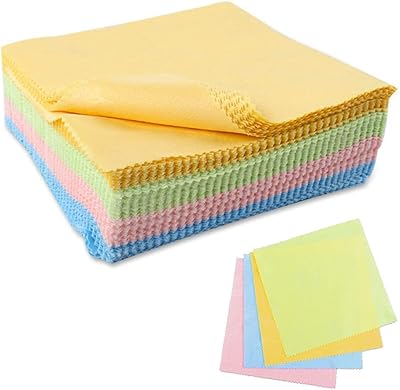 Chiffon de nettoyage pour lunettes, chiffon de nettoyage en microfibre pour objectif d'appareil