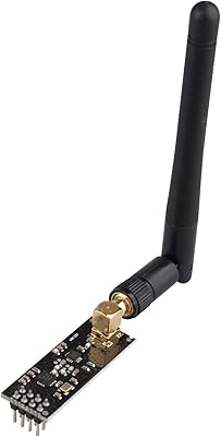 Module émetteur sans fil haljia nrf24l01+pa+lna 2,4 g rf avec antenne 1 100