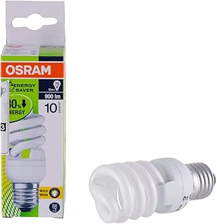 Lampe cfl is emirates osram dulux star mini twist, blanc chaud (830) e27