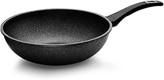 Poêle à frire antiadhésive de luxe, marmite monstre avec revêtement canonium, durable